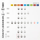 ぺんてる シャープペン芯 Pentel Ain ぺんてるアイン 1.3mm 2B パック入り XC2813-2B 1個