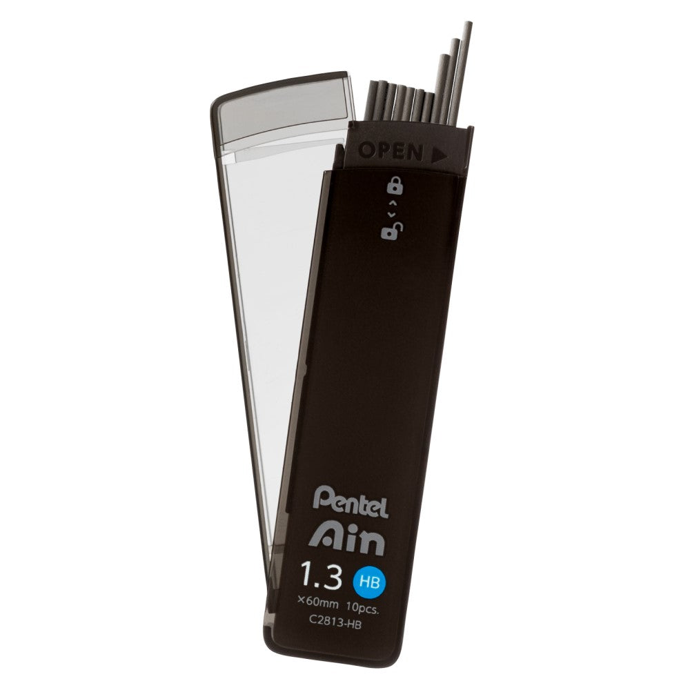 ぺんてる シャープペン芯 Pentel Ain ぺんてるアイン 1.3mm HB パック
