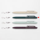 ぺんてる 油性ボールペン Calme カルム 0.7mm ターコイズブルー軸 黒 BXA107S-A 1本