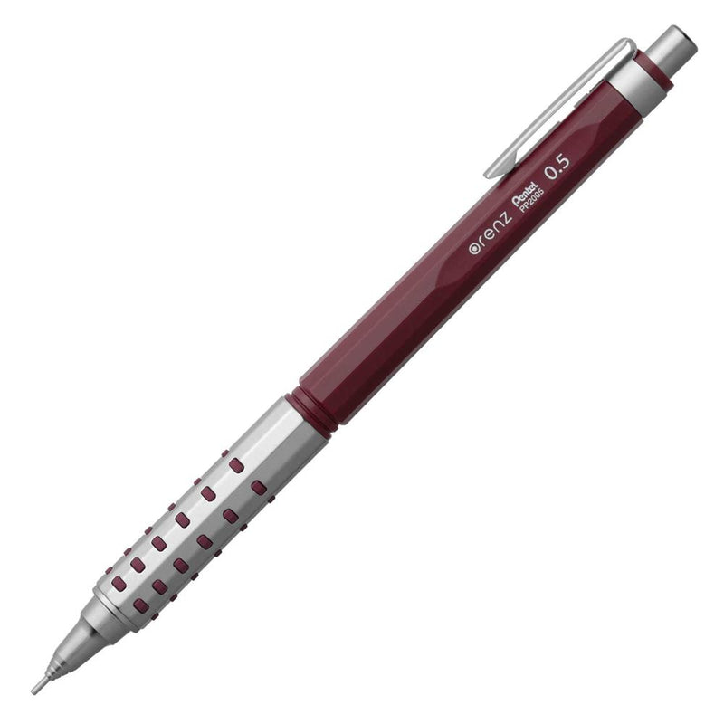 Pentel Mechanical Pencil Orens AT Dual Grip Type 0.5mm Dark Red Axis XPP2005-B 1 piece