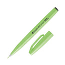 ぺんてる 筆タッチサインペン 蛍光グリーン SES15C-FK 1本