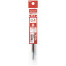 ぺんてる ボールペン替芯 FLOATUNE フローチューン用 0.4mm 赤 XZRN4-B 1本入