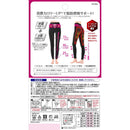 スリムウォーク ビューアクティ 燃焼シェイプレギンス ブラックS〜Mサイズ