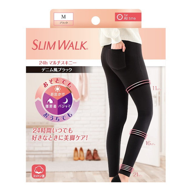 Pip slim walk 24h 多紧身牛仔风格黑色 M 码