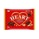 ◆不二家 ハートチョコレート ピーナッツ 15枚