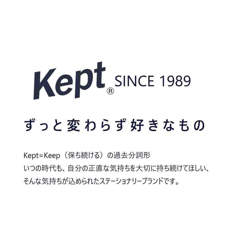 レイメイ藤井 Kept クリアペンポーチ ネイビー 1個入