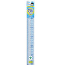 Reimei Fujii Teacher Recommended Straight Ruler (30cm) 1 piece