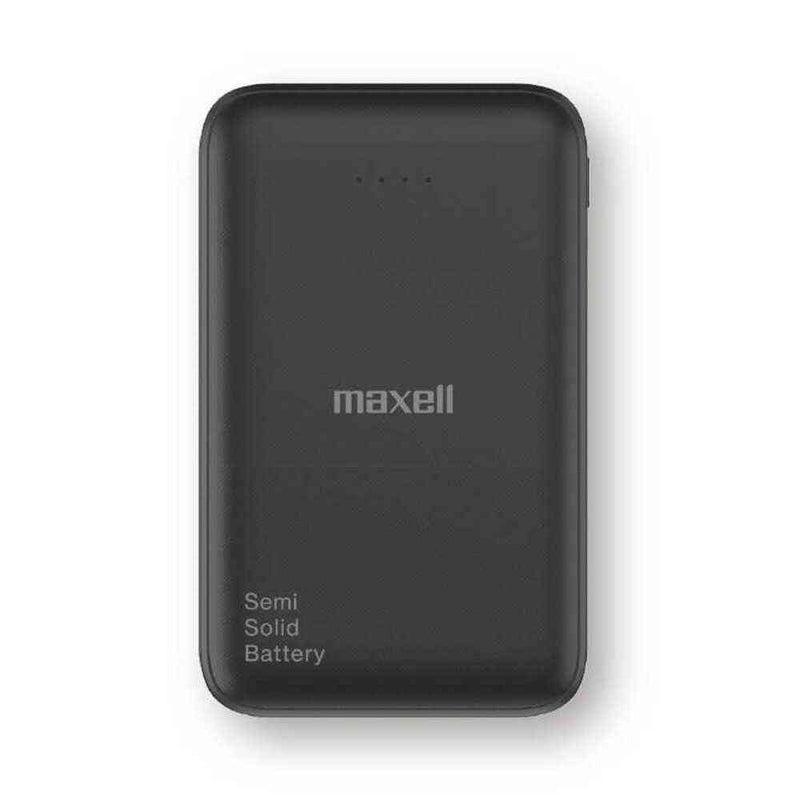 マクセル Maxell モバイルバッテリー 半固体電池 5000mAh ブラック MPC