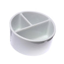 墨運堂陶器 丸筆洗 3穴 15.0cm 26507 【直送品】 返品・キャンセル・他商品と同時購入は不可