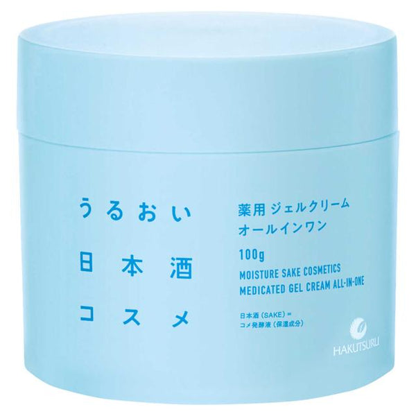 【医薬部外品】白鶴酒造 うるおい日本酒コスメ 薬用ジェルクリーム 100g