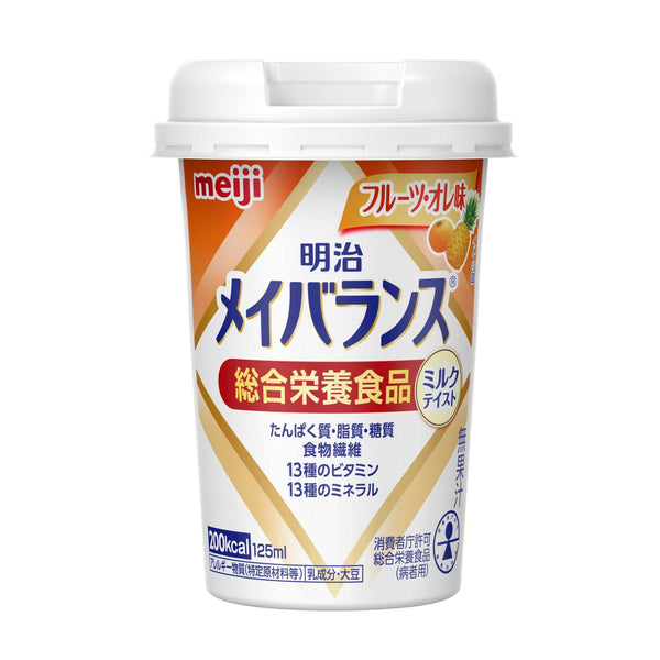 ◆明治美 Balance Mini Cup 水果原矿味 125ml