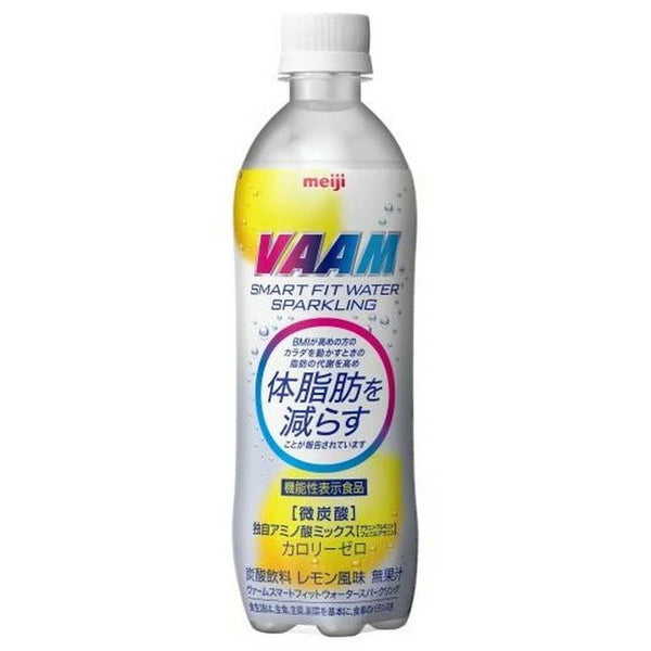 ◆【機能性表示食品】明治 ヴァームスマートフィットウォータースパークリング 500mL×24本