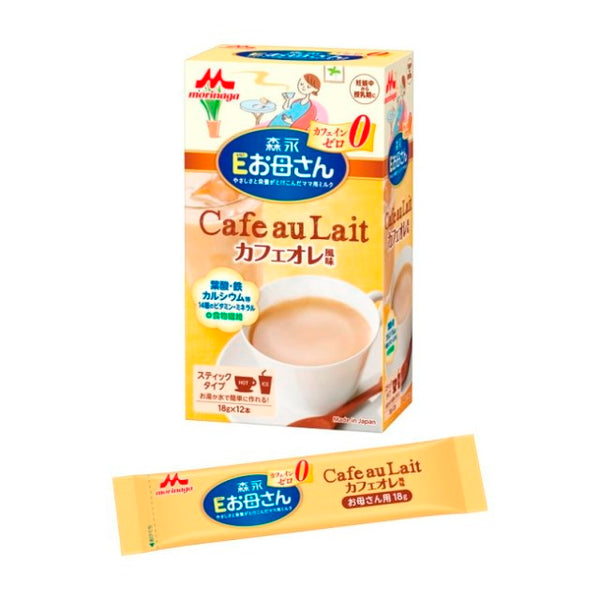 ◆森永乳業 Eお母さん カフェオレ風味 18g×12本