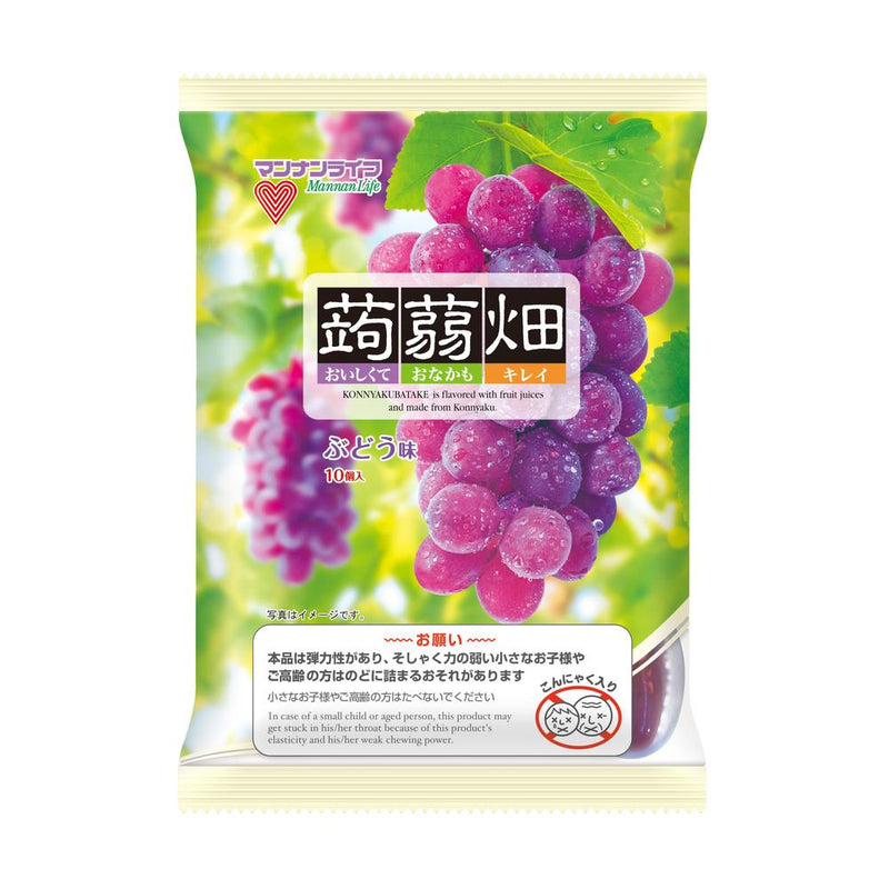 ◆マンナンライフ 蒟蒻畑 ぶどう味 250g