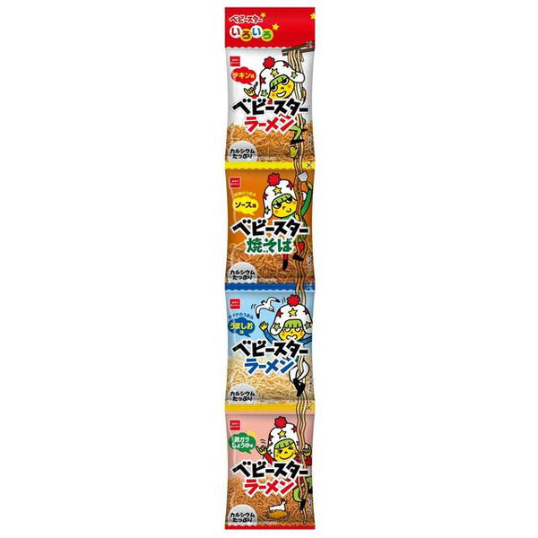 ◆おやつカンパニー ベビースター いろいろ4連 68G