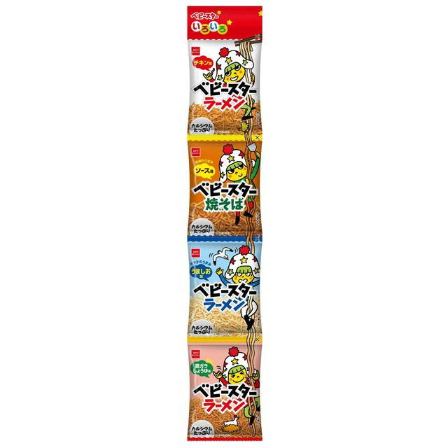 ◆おやつカンパニー ベビースター いろいろ4連 68G