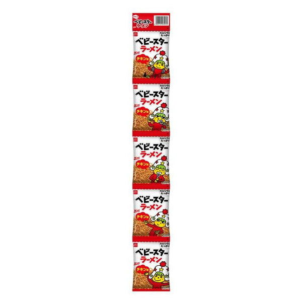 ◆おやつカンパニー ベビースターラーメン 5連 チキン味 95G
