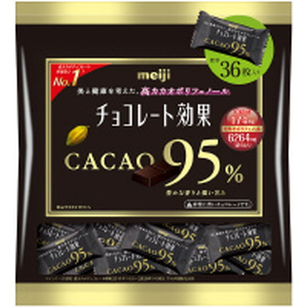 Meiji chocolate effect cacao 95% large bag 180G