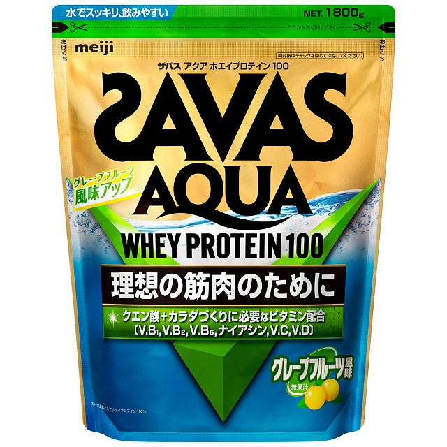 Zabasu Aqua 乳清蛋白 100 西柚味 1800g