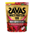 ◆明治 ザバス ホエイプロテイン100 ストロベリー味 980g