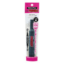 三菱鉛筆 プロッキー 細字丸芯＋太字角芯 黒 1本