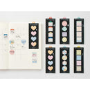 ミドリ 付せん紙 ブロック メモ柄 15枚×4種類