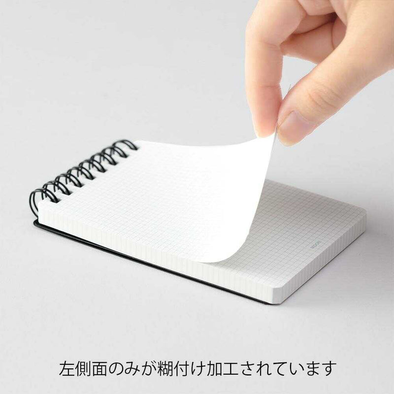 ミドリ リングメモ パッと 黒 1冊