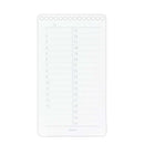 ミドリ ルーラーメモ＜S＞ 赤 1冊