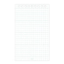 ミドリ ダイヤメモ＜L＞方眼罫 青 1冊