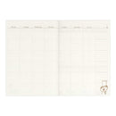 ミドリ 家計簿＜A5＞ 月間＋週間 コックさん柄 1冊