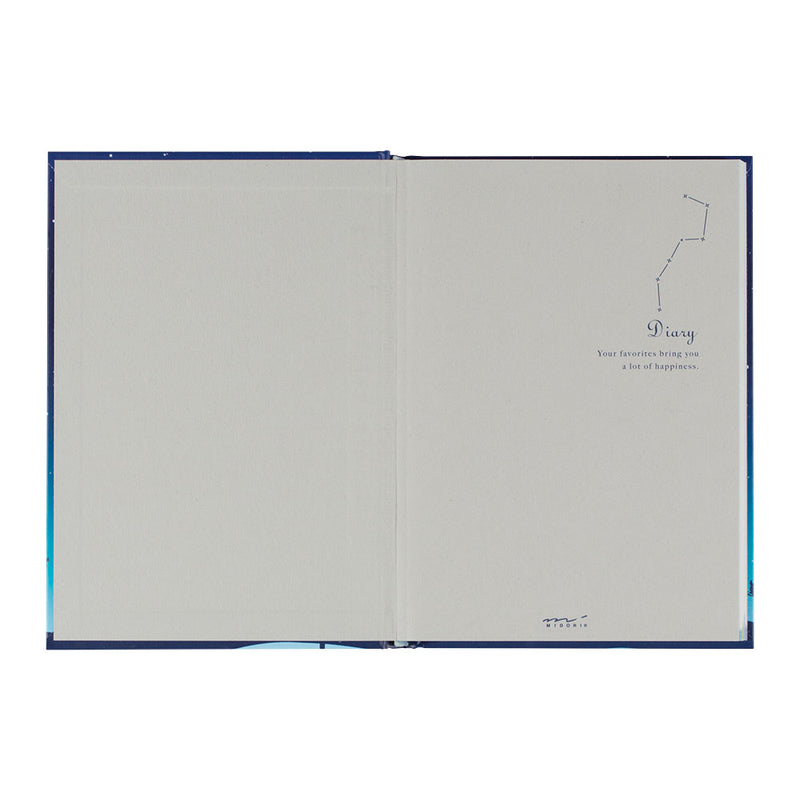 ミドリ 日記 星空柄 1冊