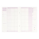 ミドリ 家計簿＜A5＞月間 かんたん ブタ柄 1冊