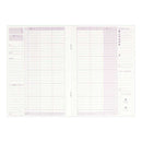 ミドリ 家計簿＜A5＞月間 かんたん トリ柄 1冊