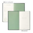 ミドリ 日記 5年連用 刺繍 花柄 黒 1冊