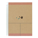 ミドリ 家計簿＜A5＞月間 働くふたり 家柄 1冊