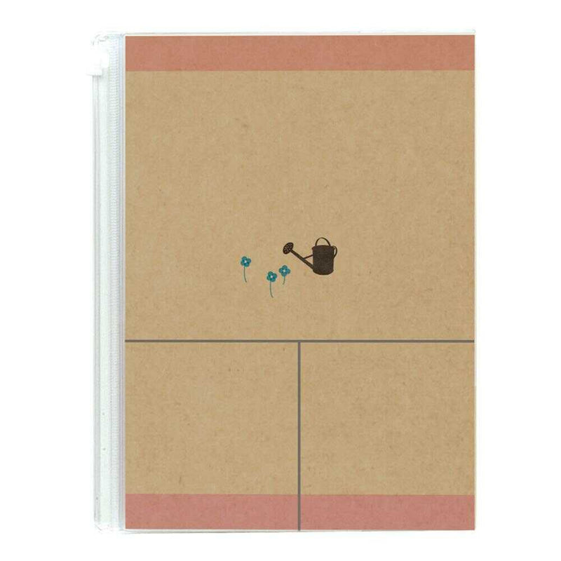 ミドリ 家計簿＜A5＞月間 働くふたり 家柄 1冊