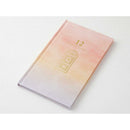 ミドリ 日記 見開き12ヵ月連用 扉 ピンク 1冊