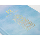 ミドリ 日記 見開き12ヵ月連用 扉 ブルー 1冊