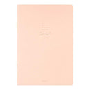 ミドリ ノート＜A5＞ カラー ドット方眼 ピンク 1冊