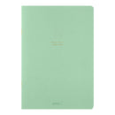 ミドリ ノート＜A5＞ カラー ドット方眼 緑 1冊