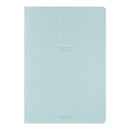 ミドリ ノート＜A5＞ カラー ドット方眼 青 1冊