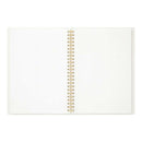 ミドリ リングノート＜A5＞ カラー ドット方眼 白 1冊