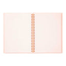 ミドリ リングノート＜A5＞ カラー ドット方眼 ピンク 1冊