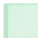ミドリ リングノート＜A5＞ カラー ドット方眼 緑 1冊
