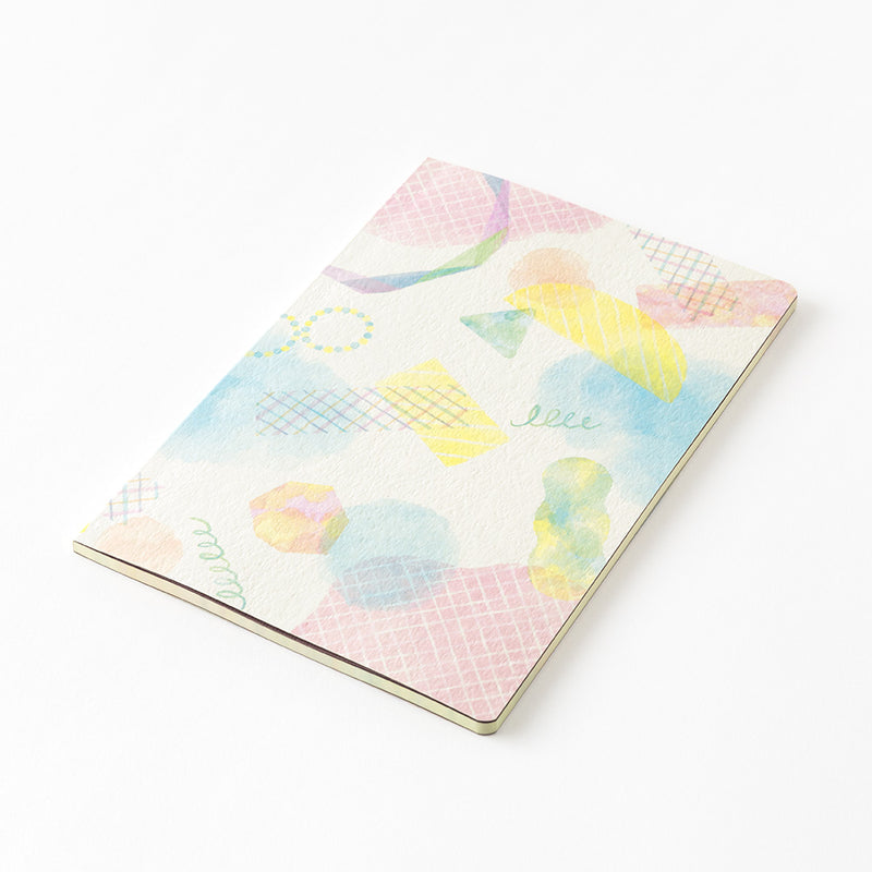 ミドリ ノート＜B6＞ ゆるログ 水彩柄 1冊
