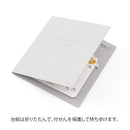 ミドリ 型抜き付せん紙 箔 花柄 20枚入