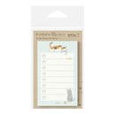 ミドリ 付せん紙 やること ネコ柄 緑 30枚入