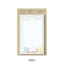 ミドリ 付せん紙 やること イヌ柄 グレー 30枚入