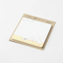 ミドリ 付せん紙 コーヒーとイヌ柄 30枚入