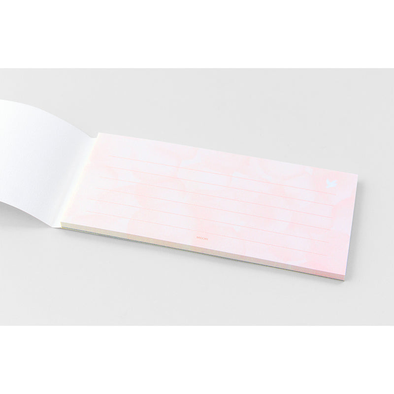 ミドリ 一筆箋 花色ノキモチ 1冊50枚